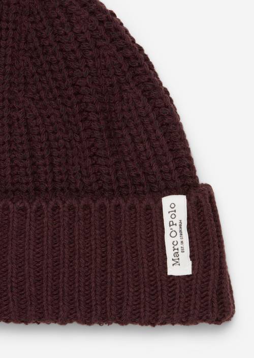 Strickmütze Black Cherry - Produkt Bild 2