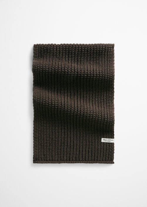 Strickschal — Burnt Coffee