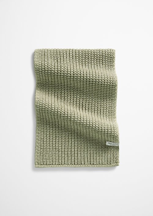 Marc O'polo Donna Smooth Sage Sciarpa Lavorata A Maglia