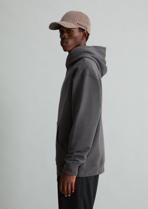 Relaxed-fit hoodie — Light Graphite