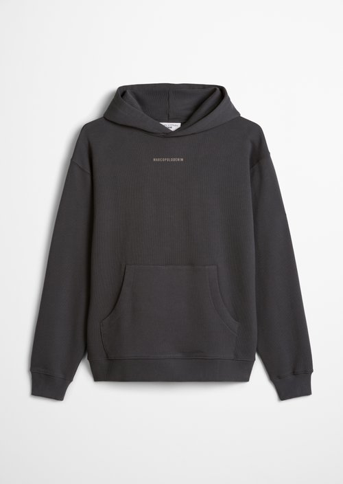Relaxed-fit hoodie — Light Graphite