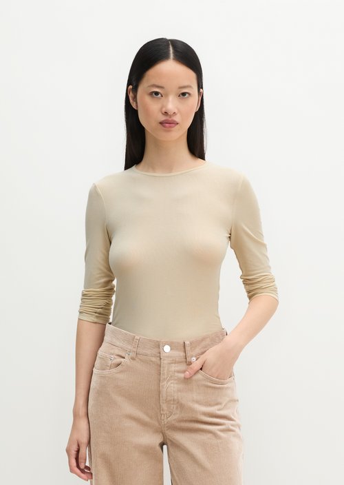 Slim-fit long-sleeve shirt — Smokey Sands