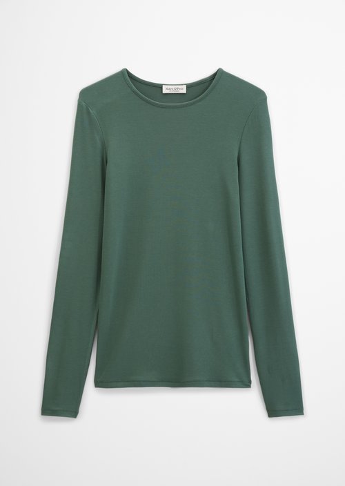 Slim-fit long-sleeve shirt — Quiet Pine