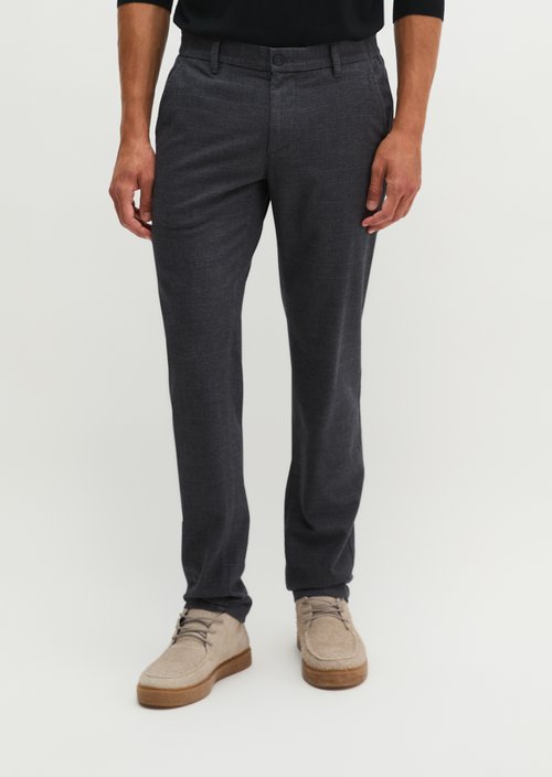 Chino Model Stig Jogger-Style — Medium Grey