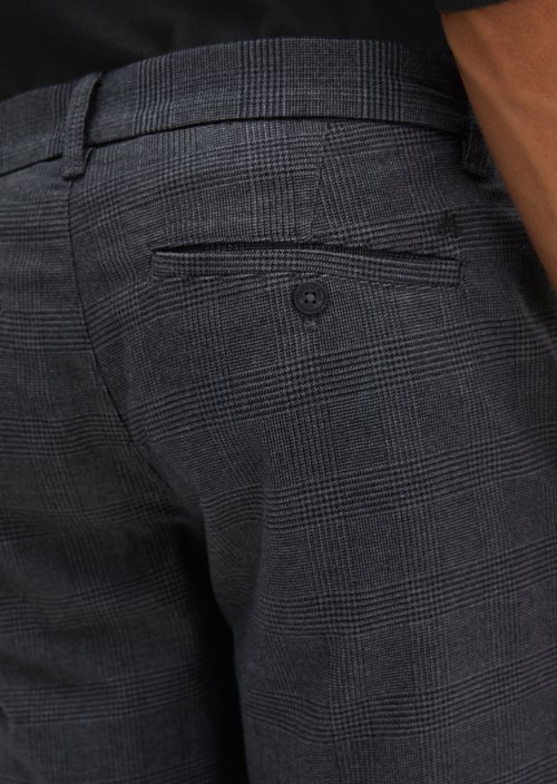 Chino Model Stig Jogger-Style — Medium Grey