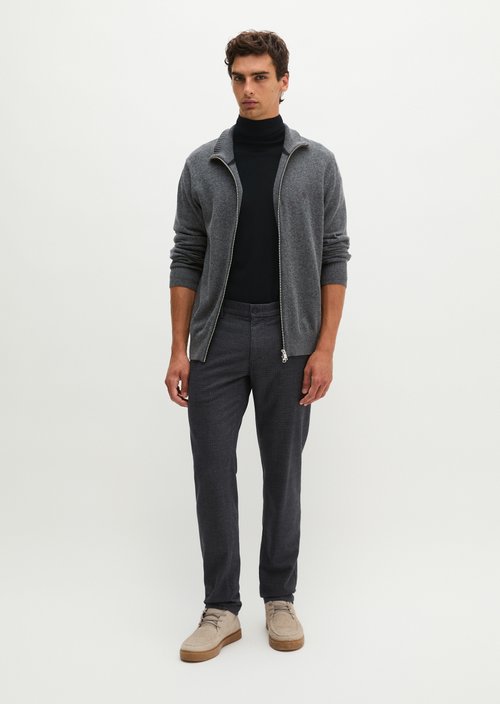 Chino Model Stig Jogger-Style — Medium Grey