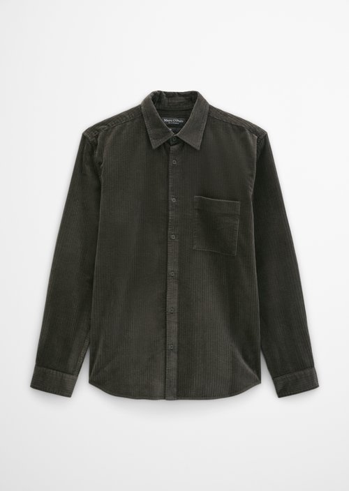 Regular-fit corduroy shirt — Wooden Earth