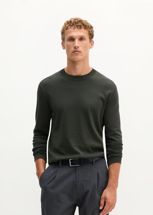 Regular-fit long-sleeve shirt — Wooden Earth