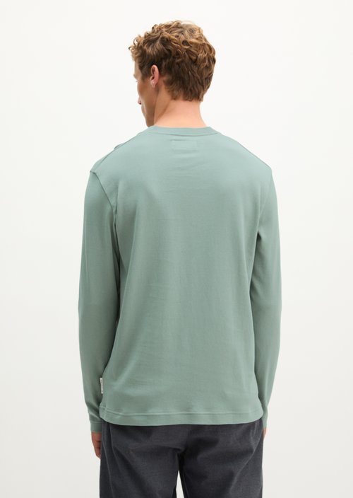 Regular-fit long-sleeve shirt — Faded Mint