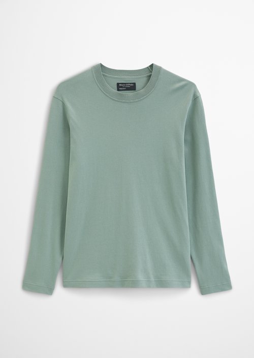 Regular-fit long-sleeve shirt — Faded Mint