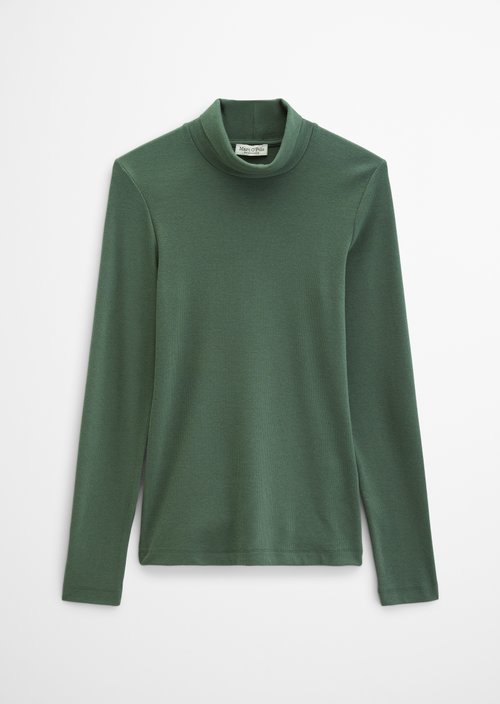Slim-fit long-sleeve shirt — Smooth Sage