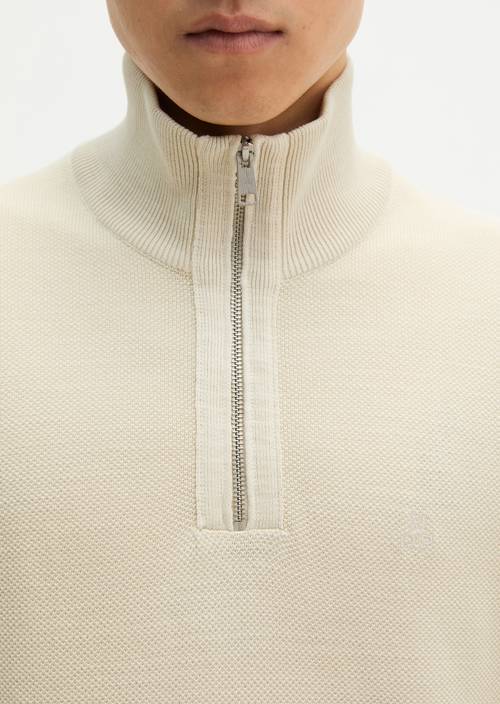 Troyer regular Grey Silk in Detailansicht