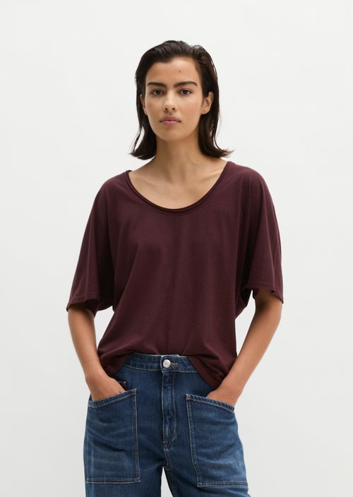 T-shirt regular — Black Cherry