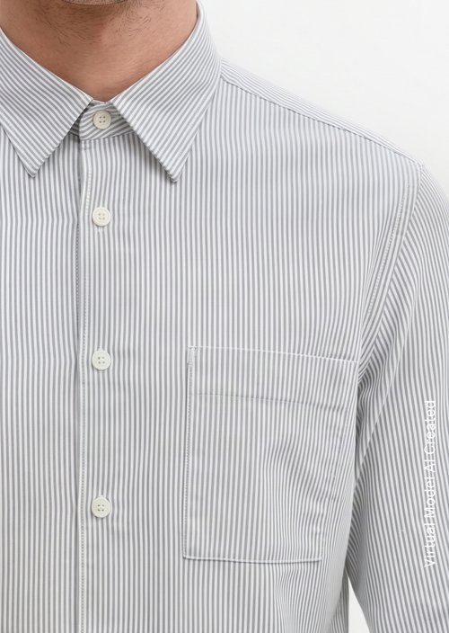 Regular-Fit Oxford Shirt — Medium Blue