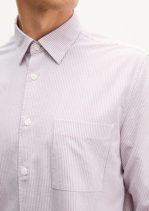 Regular-Fit Oxford Shirt — Bright Purple