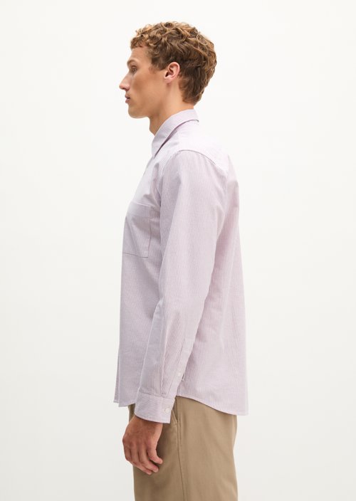 Regular-Fit Oxford Shirt — Bright Purple