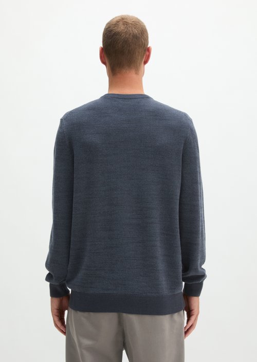 Regular-fit sweater — Dark Blue