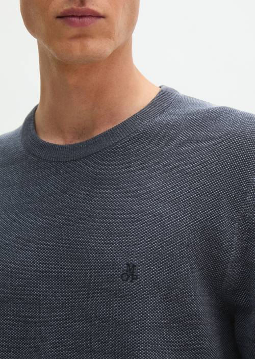 Pullover regular Dark Blue in Detailansicht