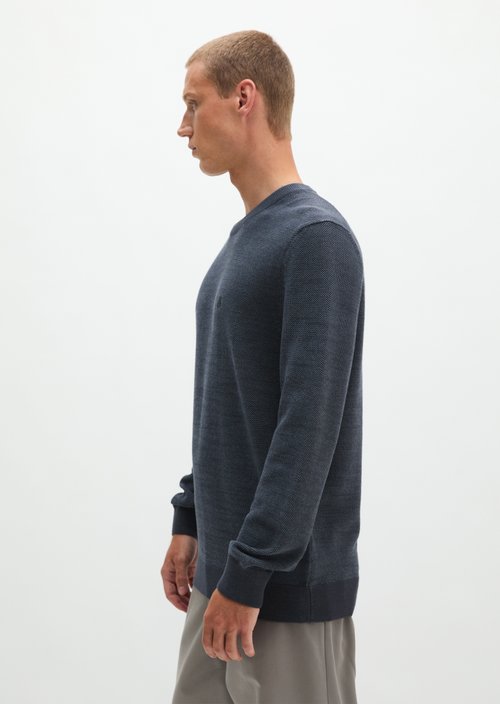 Regular-fit sweater — Dark Blue