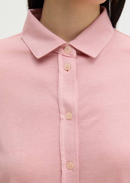 Blouse en jersey oversize Misty Rose en vue détaillée