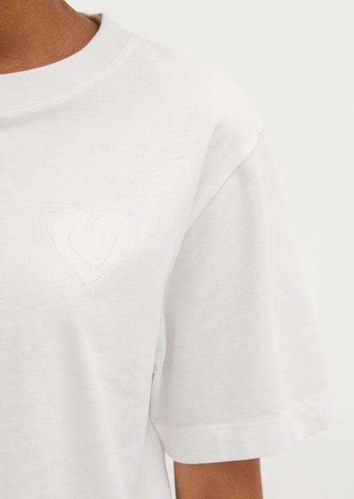Relaxed-fit Logo T-shirt — White