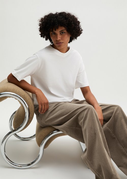 Relaxed-fit Logo T-shirt — White