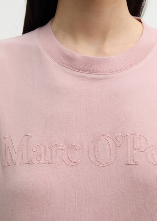 Relaxed-fit Logo T-shirt — Misty Rose