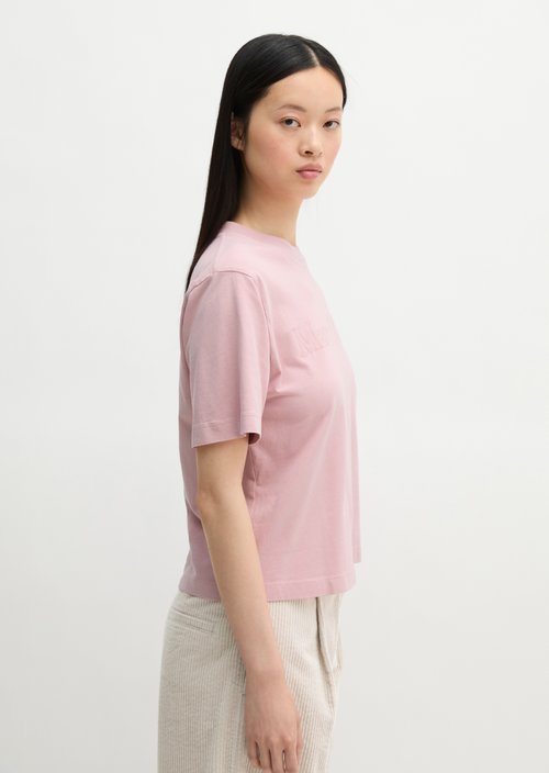 Relaxed-fit Logo T-shirt — Misty Rose