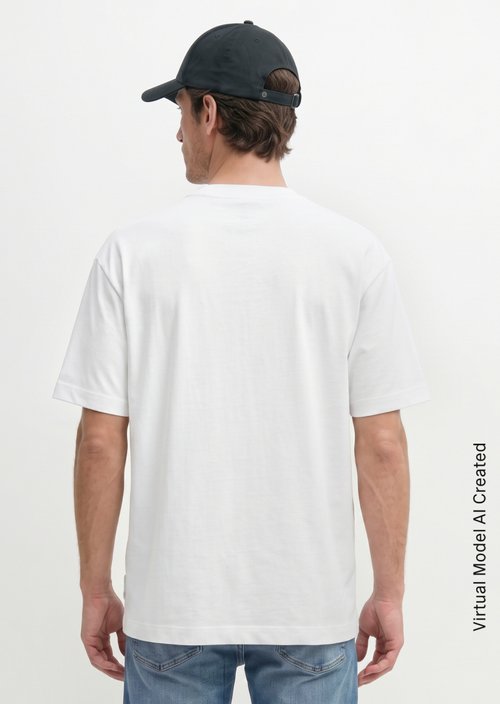 Relaxed T-shirt — White