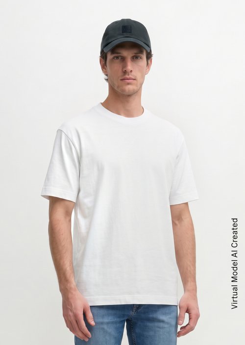 Relaxed T-shirt — White