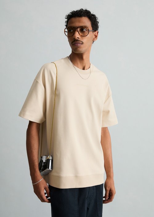 Boxy T-shirt — Chalky Sand