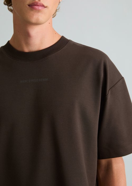 Boxy T-shirt — Chocolate Brown
