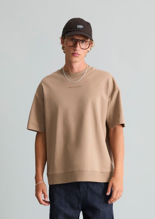 Boxy T-shirt — Cold Taupe