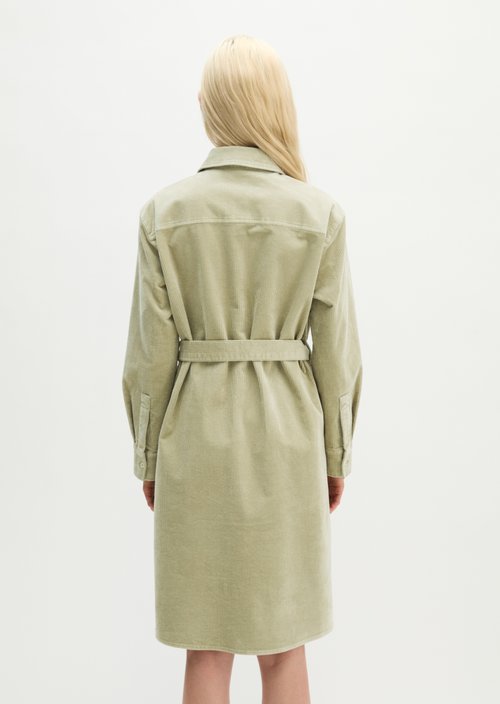 Regular-Fit Corduroy Dress — Smooth Sage