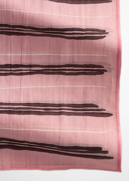 Schal mit Allover-Print — Light Pink