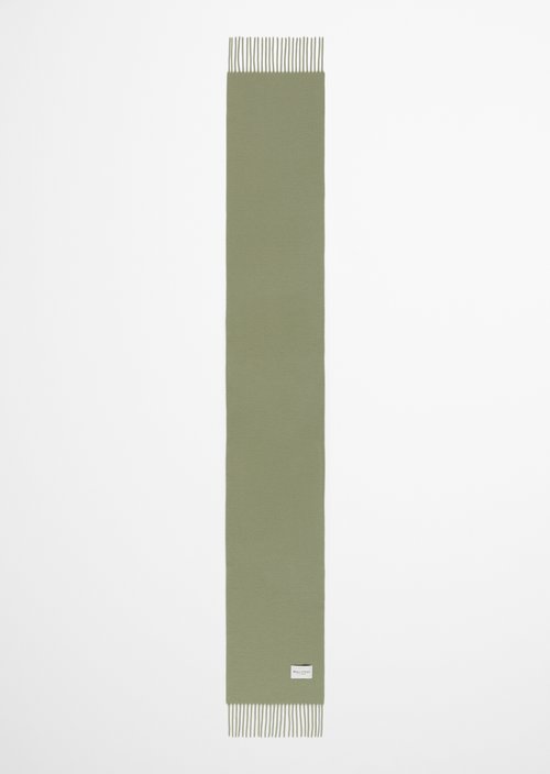 Gewebter Wollschal — Smooth Sage