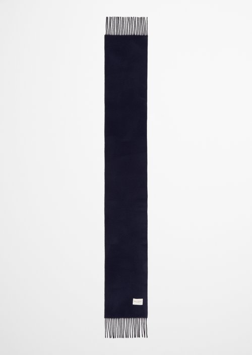 Gewebter Wollschal — Martime Blue