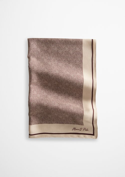 Satin-Foulard — Light Beige