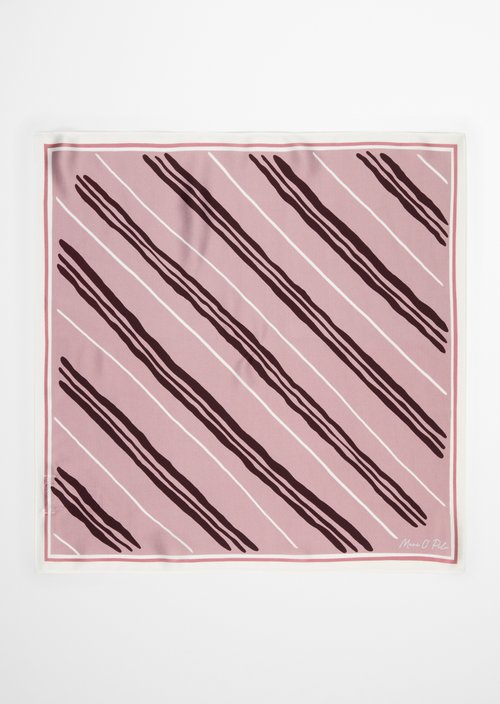 Satin-Foulard — Bright Pink