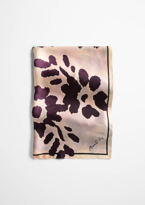 Foulard en satin Light Pink en vue de face