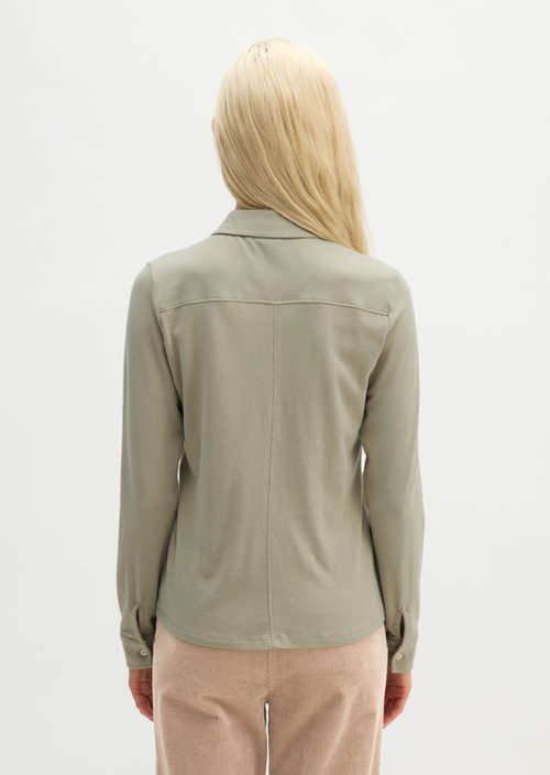 Regular-Fit Jersey Polo Shirt — Smooth Sage