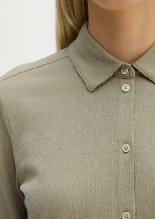 Regular-Fit Jersey Polo Shirt — Smooth Sage