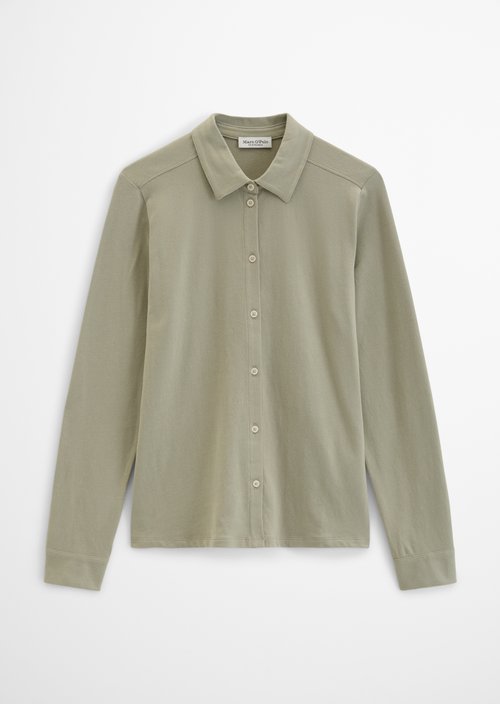 Regular-Fit Jersey Polo Shirt — Smooth Sage