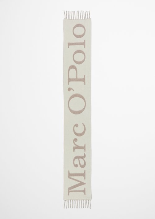 Jacquard-Schal — Light Beige