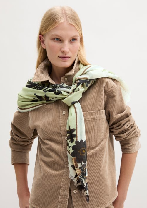 Schal — Medium Green