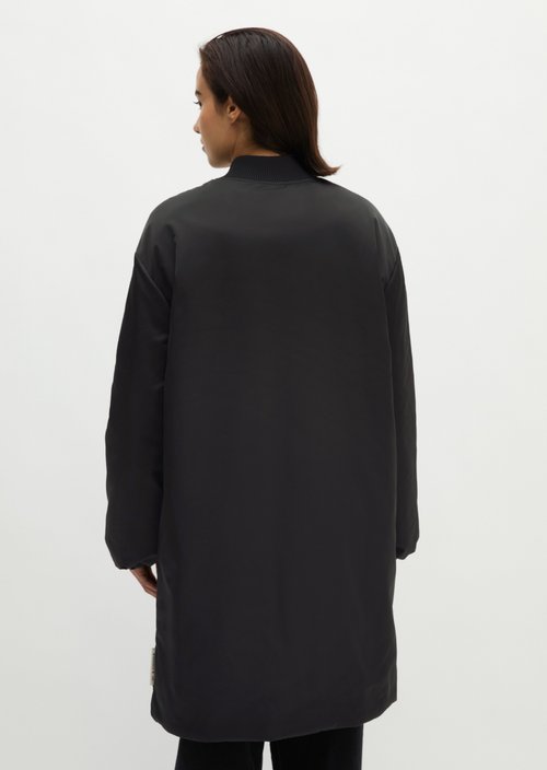 Regular aviator-style blouson coat — Deep Night Blue