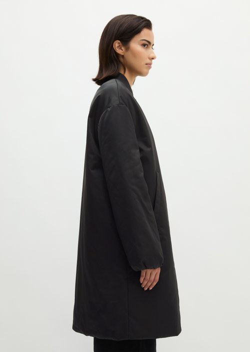 Regular aviator-style blouson coat — Deep Night Blue
