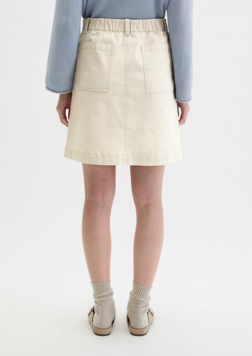 Short skirt regular — Linen Beige