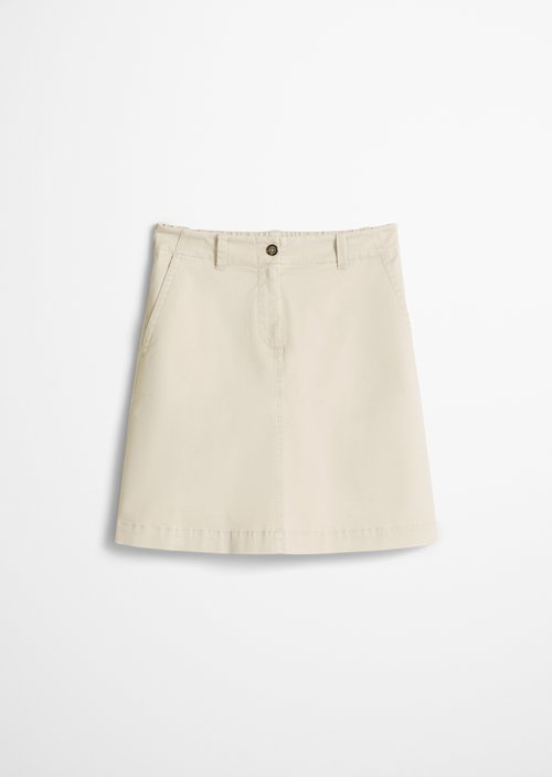 Short skirt regular — Linen Beige