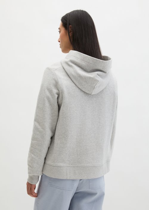 DfC Hoodie relaxed — Pure Grey Melange